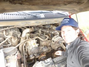 Being a mechanic.