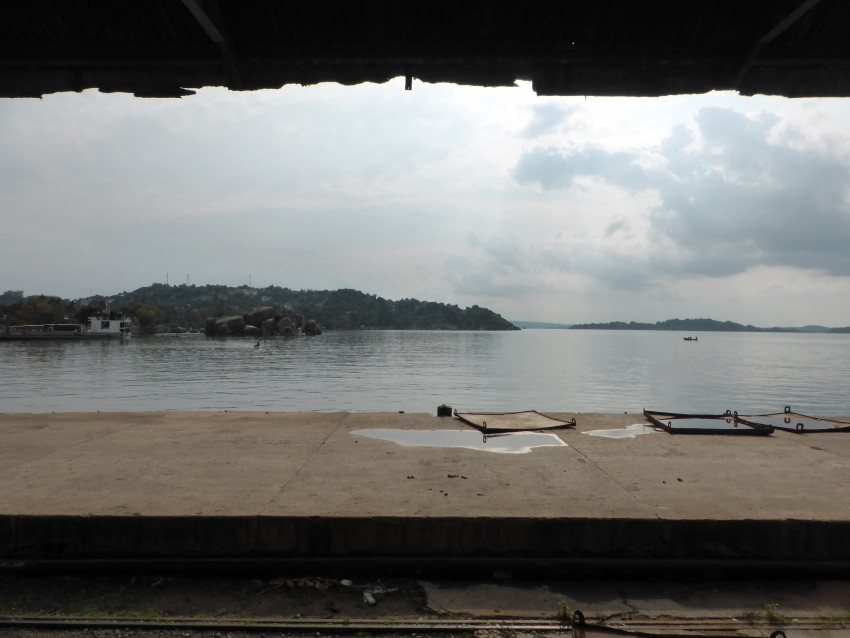 From the ferry terminal. 