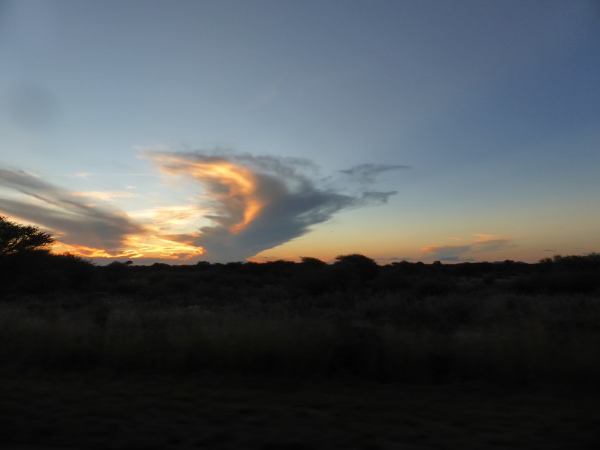Travelling from Tsumeb to Otjiwarongo.