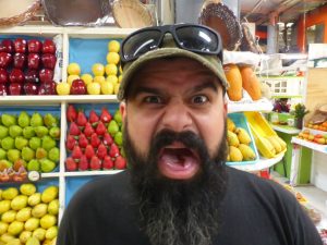 Scorpion Eating in Mexico City