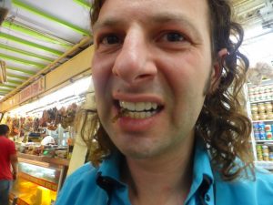 Scorpion Eating in Mexico City