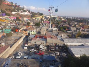 Mexicable Cable Car in Mexico City