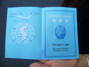 Crossing from China to North Korea