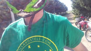 The Crotch Rocket at 212 km/h.