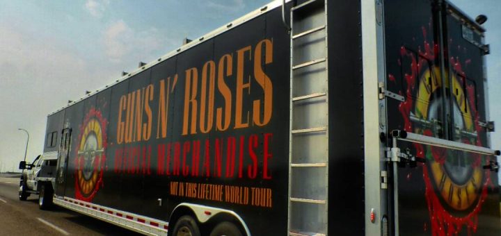 Guns 'N Roses Concert - Edmonton, Alberta.